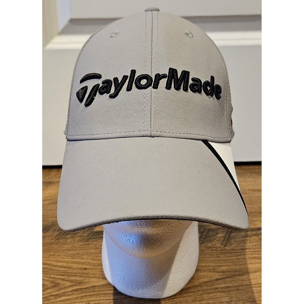 TaylorMade Golf Tour Preferred SLDR Strapback Adjustable Hat Cap Men Women Gray